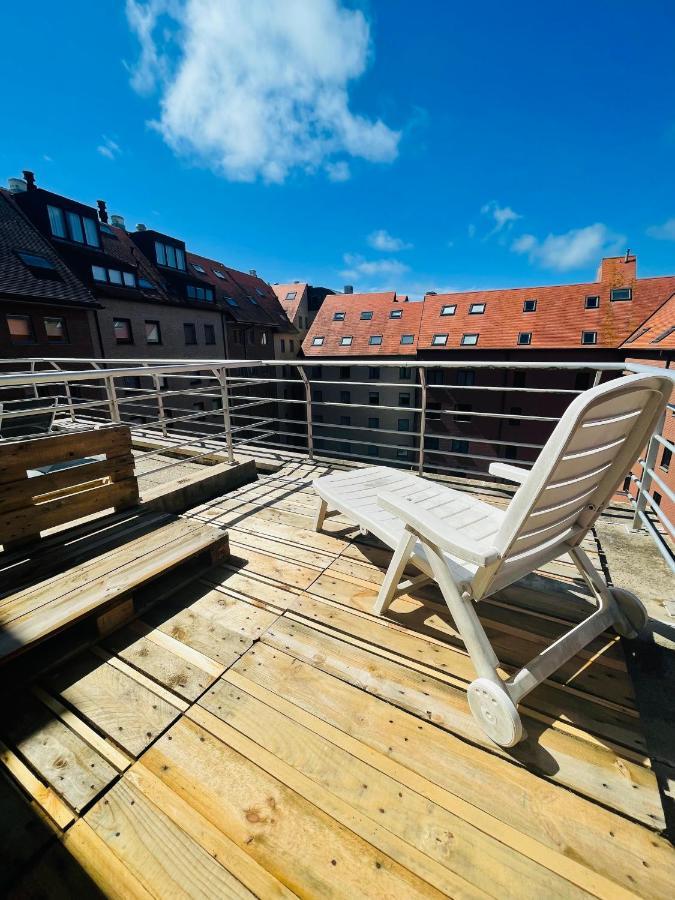Penthousestudio Met Groot Zonneterras Nieuport Extérieur photo