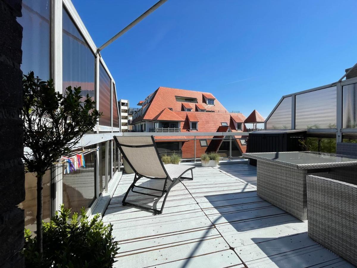 Penthousestudio Met Groot Zonneterras Nieuport Extérieur photo